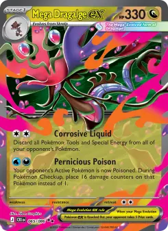 Mega Dragalge ex card