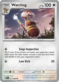 Watchog card