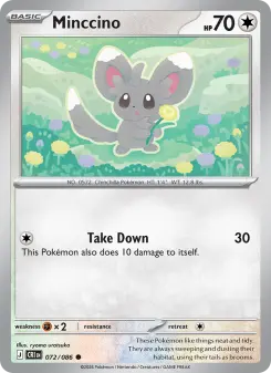 Minccino card