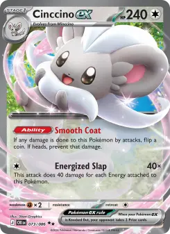 Cinccino ex card