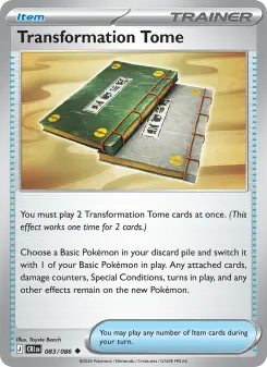 Transformation Tome card