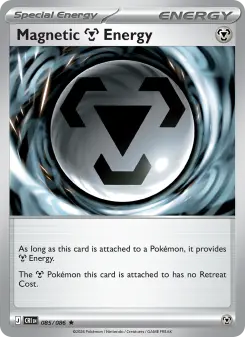 Magnetic Metal Energy card