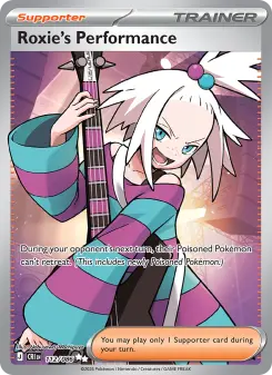 Roxie's Performance card