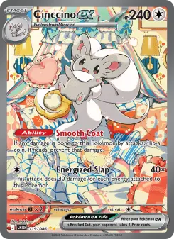 Cinccino ex card
