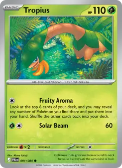 Tropius card