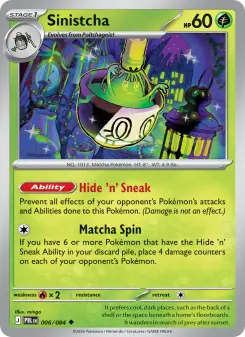 Sinistcha card