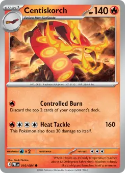 Centiskorch card