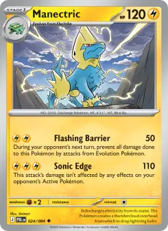Manectric card