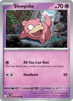 Slowpoke card