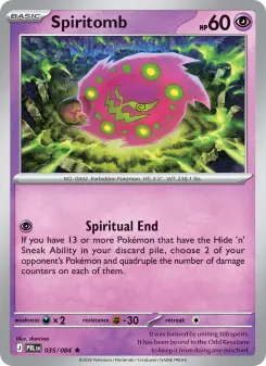 Spiritomb card