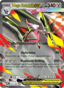 Mega Excadrill ex card