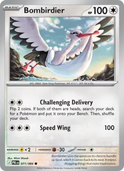Bombirdier card