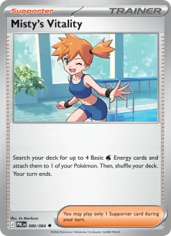 Misty's Vitality card