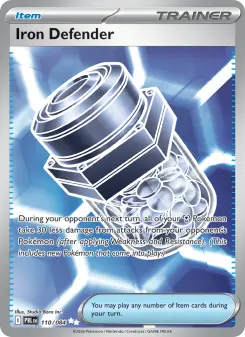 Iron Defender card
