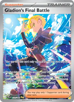 Gladion's Final Battle card