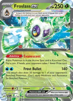 Froslass ex card