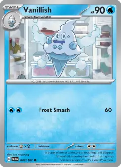 Vanillish card
