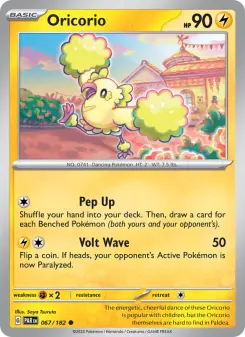 Oricorio card