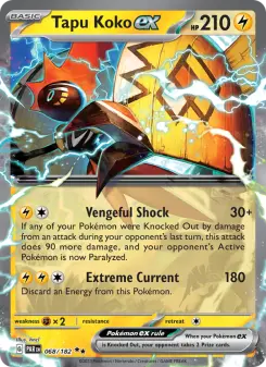Tapu Koko ex card