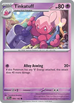 Tinkatuff card
