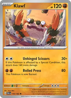 Klawf card
