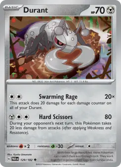 Durant card