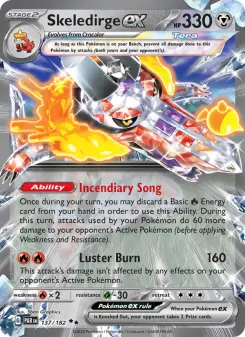 Skeledirge ex card