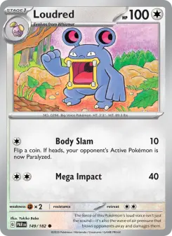 Loudred card