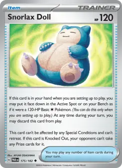 Snorlax Doll card