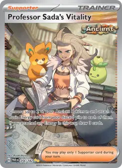 Professor Sada's Vitality card