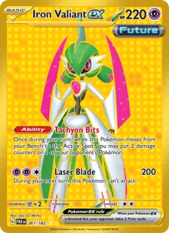 Iron Valiant ex card
