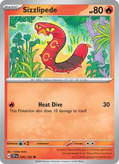 Sizzlipede card