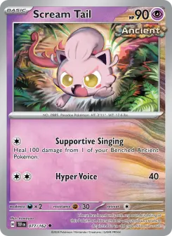 Scream Tail card
