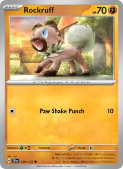 Rockruff card