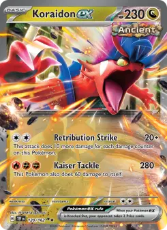 Koraidon ex card