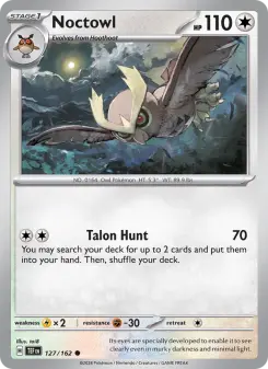 Noctowl card