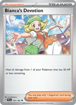 Bianca's Devotion card