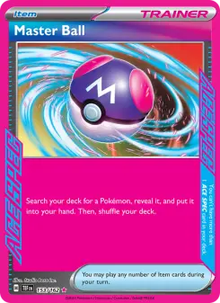 Master Ball card