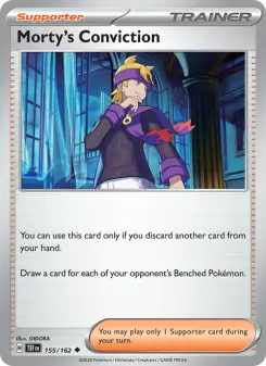Morty's Conviction card