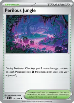 Perilous Jungle card