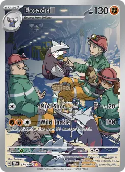Excadrill card