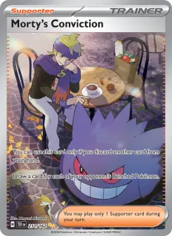 Morty's Conviction card