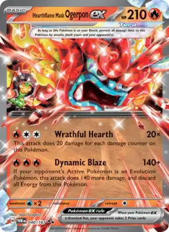 Hearthflame Mask Ogerpon ex card