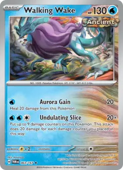 Walking Wake card