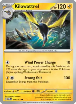 Kilowattrel card