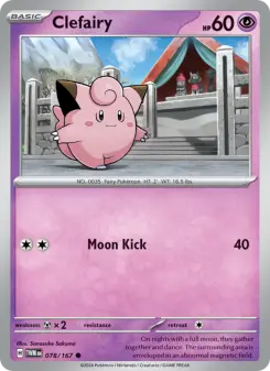 Clefairy card