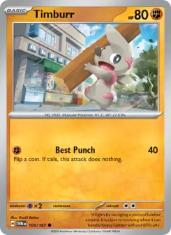 Timburr card
