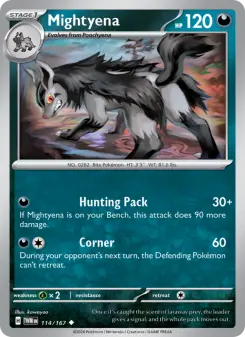 Mightyena card