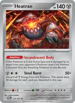 Heatran card