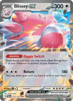 Blissey ex card